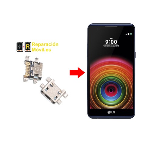 Cambiar Conector De Carga LG X power