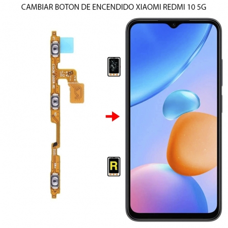 Cambiar Botón de Encendido Xiaomi Redmi 10 5G