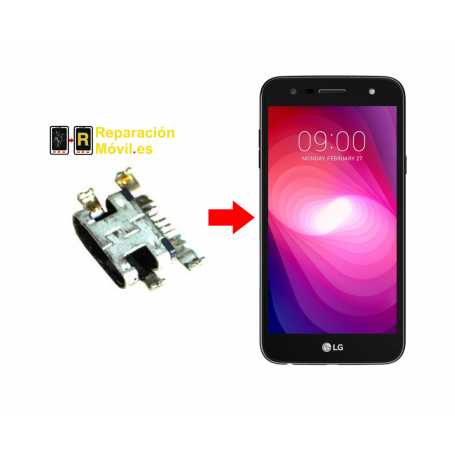 Cambiar Conector De Carga LG X power 2