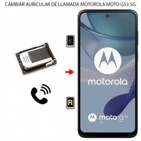 Cambiar Auricular de Llamada Motorola Moto G53 5G