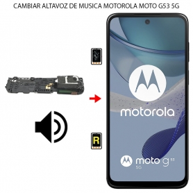 Cambiar Altavoz de Música Motorola Moto G53 5G