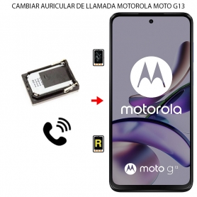 Cambiar Auricular de Llamada Motorola Moto G13
