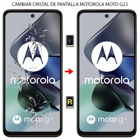 Cambiar Cristal de Pantalla Motorola Moto G23