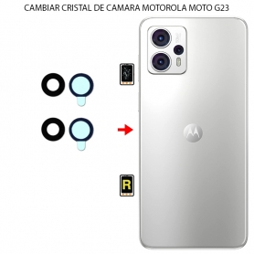 Cambiar Cristal Cámara Trasera Motorola Moto G23