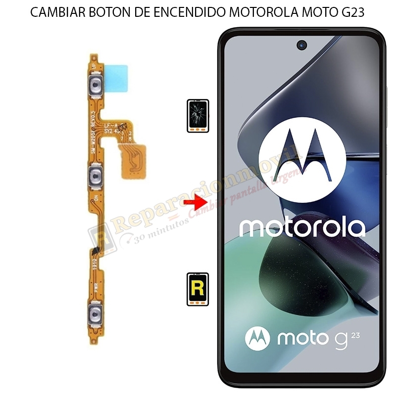 Cambiar Botón de Encendido Motorola Moto G23
