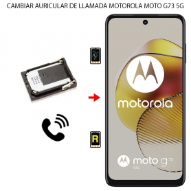 Cambiar Auricular de Llamada Motorola Moto G73 5G