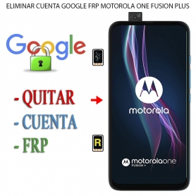 Eliminar Contraseña y Cuenta Google Motorola One Fusion Plus