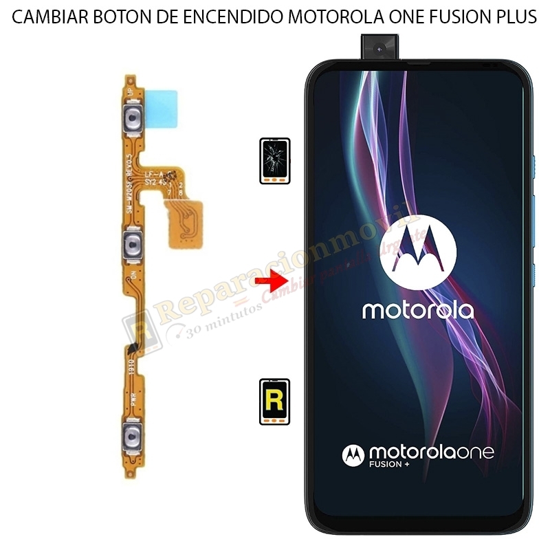 Cambiar Botón de Encendido Motorola One Fusion Plus