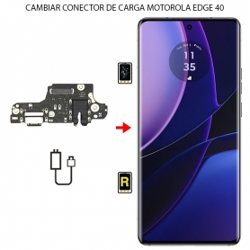 Cambiar Conector de Carga Motorola Moto Edge 40