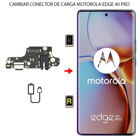 Cambiar Conector de Carga Motorola Moto Edge 40 Pro