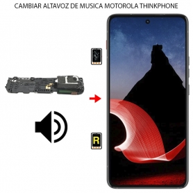 Cambiar Altavoz de Música Motorola ThinkPhone