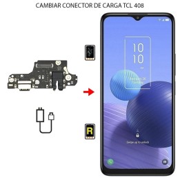 Cambiar Conector de Carga TCL 408