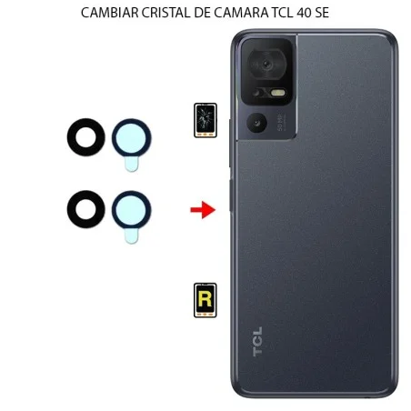 Cambiar Cristal Cámara Trasera TCL 40 SE