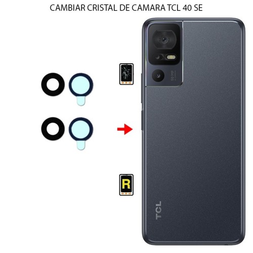 Cambiar Cristal Cámara Trasera TCL 40 SE