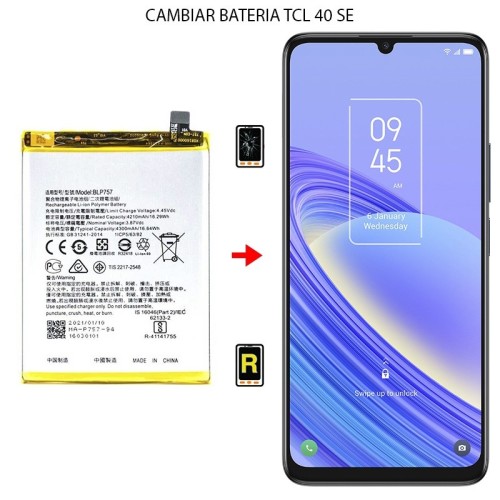 Cambiar Batería TCL 40 SE