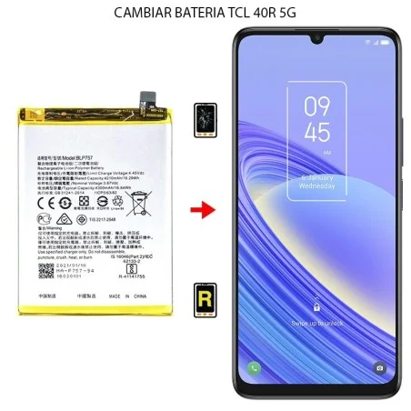 Cambiar Batería TCL 40R 5G