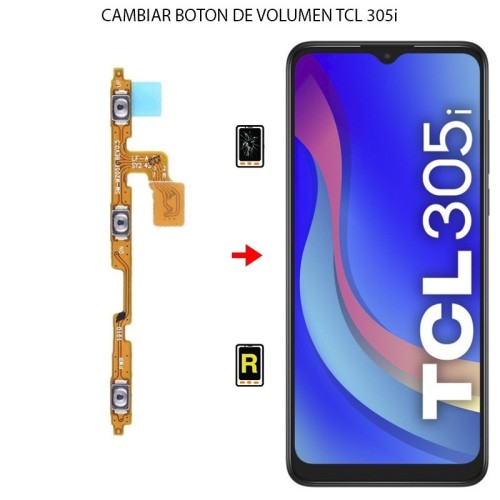 Cambiar Botón de Volumen TCL 305i