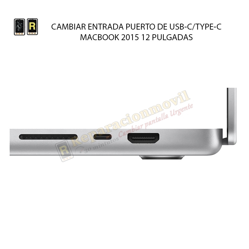 Cambiar Entrada USB C MacBook 12 2015