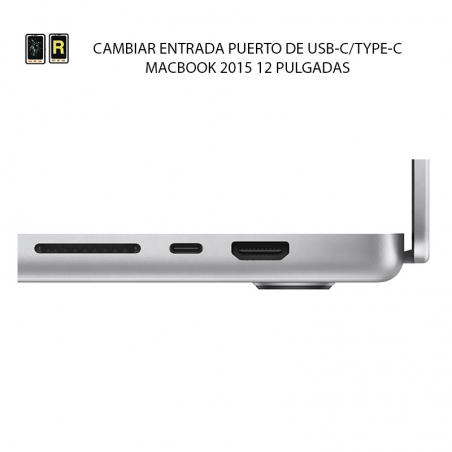 Cambiar Entrada USB C MacBook 12 2015