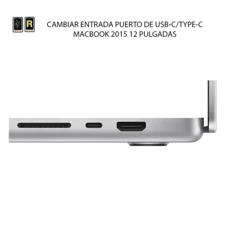 Cambiar Entrada USB C MacBook 12 2015