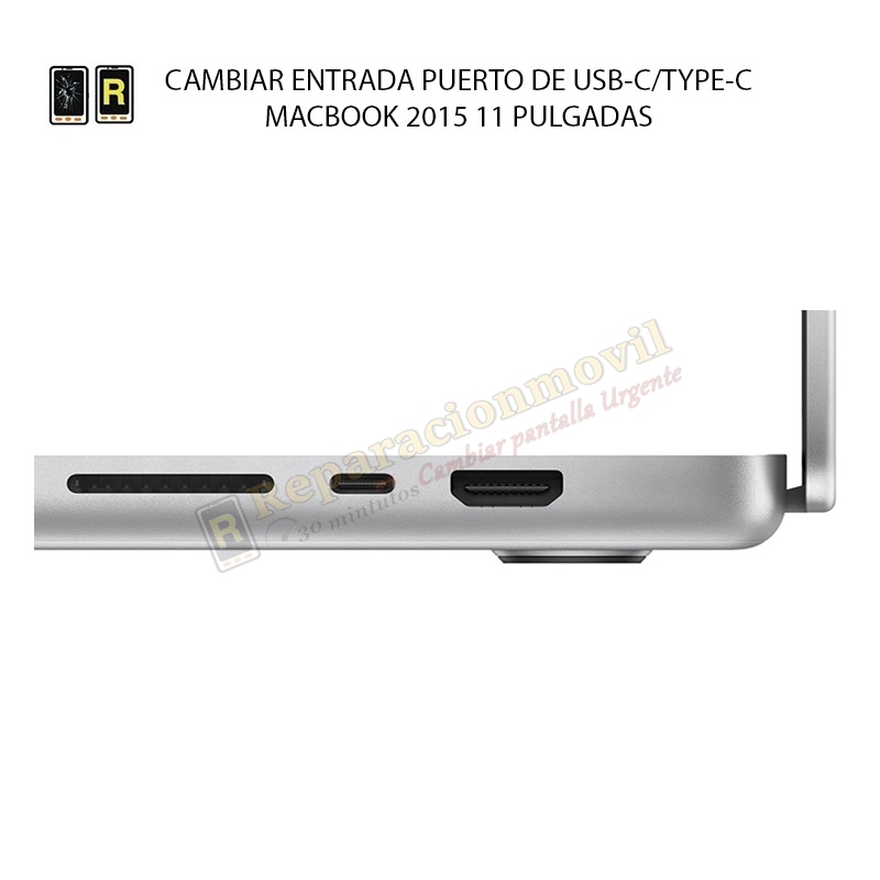 Cambiar Entrada USB C MacBook Air 11 2015