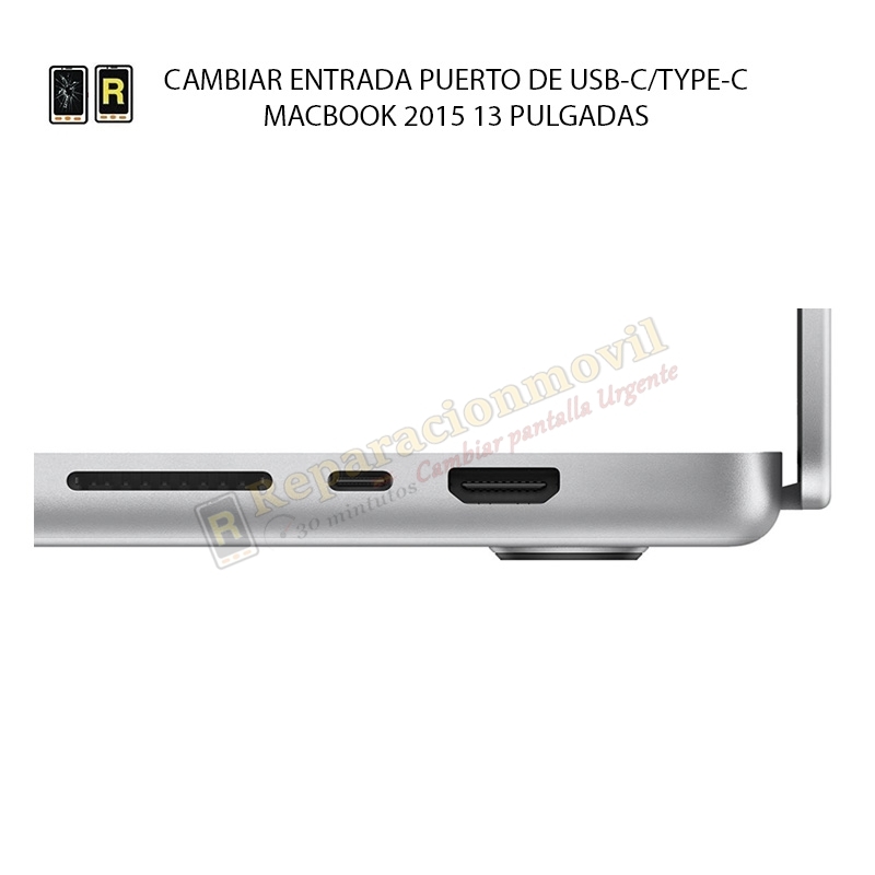 Cambiar Entrada USB C MacBook Air 13 2015