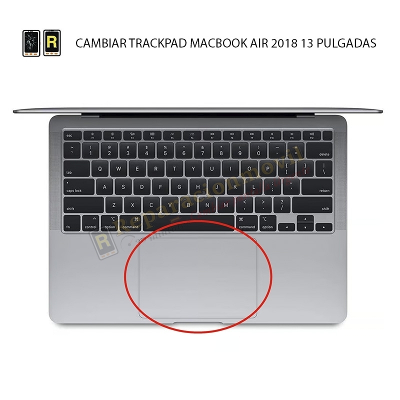 Cambiar Trackpad MacBook Air 13 2018