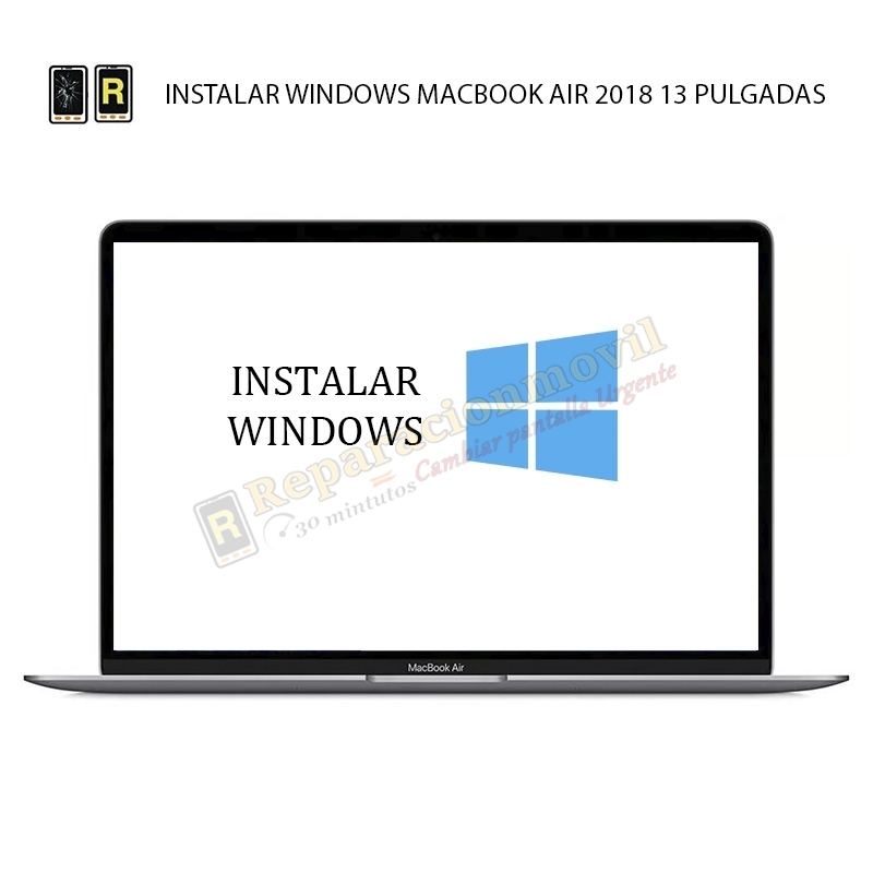 Instalación de Windows MacBook Air 13 2018