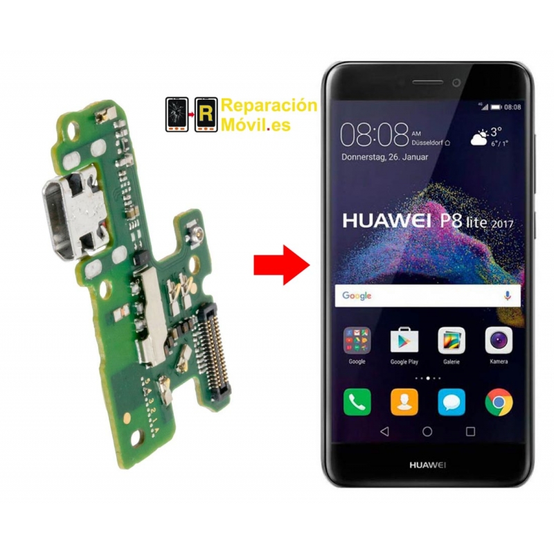 Cambiar Conector De Carga Huawei P8 Lite 2017
