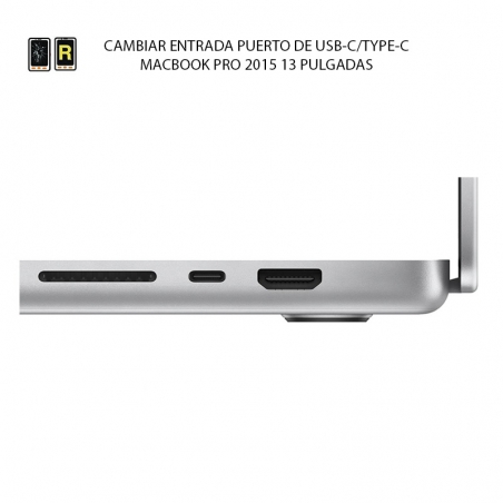 Cambiar Entrada USB C MacBook Pro 13 2015