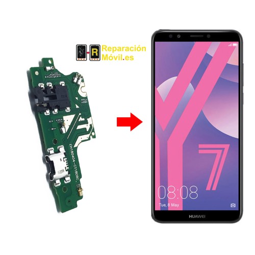 Cambiar Conector de Carga Huawei Y7 prime 2017