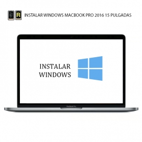 Instalación de Windows MacBook Pro 2016 15 Pulgadas