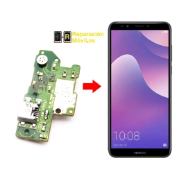 Cambiar Conector de Carga Huawei Y7 2018