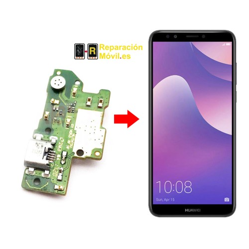 Cambiar Conector de Carga Huawei Y7 2018