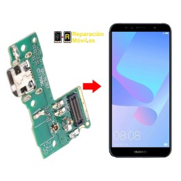 Cambiar Conector de Carga Huawei Y6 2017