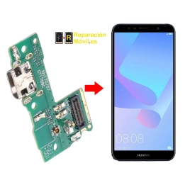 Cambiar Conector de Carga Huawei Y6 2017