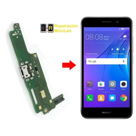 Cambiar Conector de Carga Huawei Y3 2017