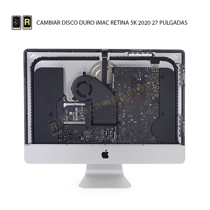 Cambiar Disco Duro iMac Retina 5K 27 2020