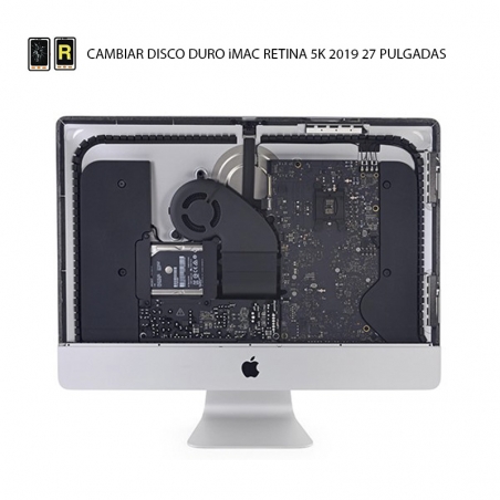 Cambiar Disco Duro iMac Retina 5K 27 2019