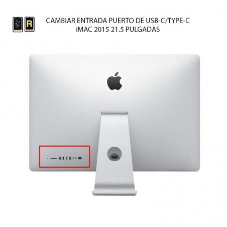 Cambiar Entrada USB C iMac 21.5 2015