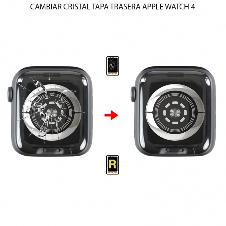 Cambiar Cristal Tapa Trasera Apple Watch 4 (44MM)