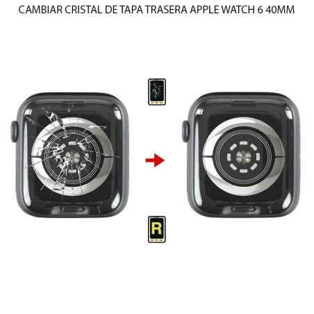 Cambiar Cristal Tapa Trasera Apple Watch 6 (40MM)