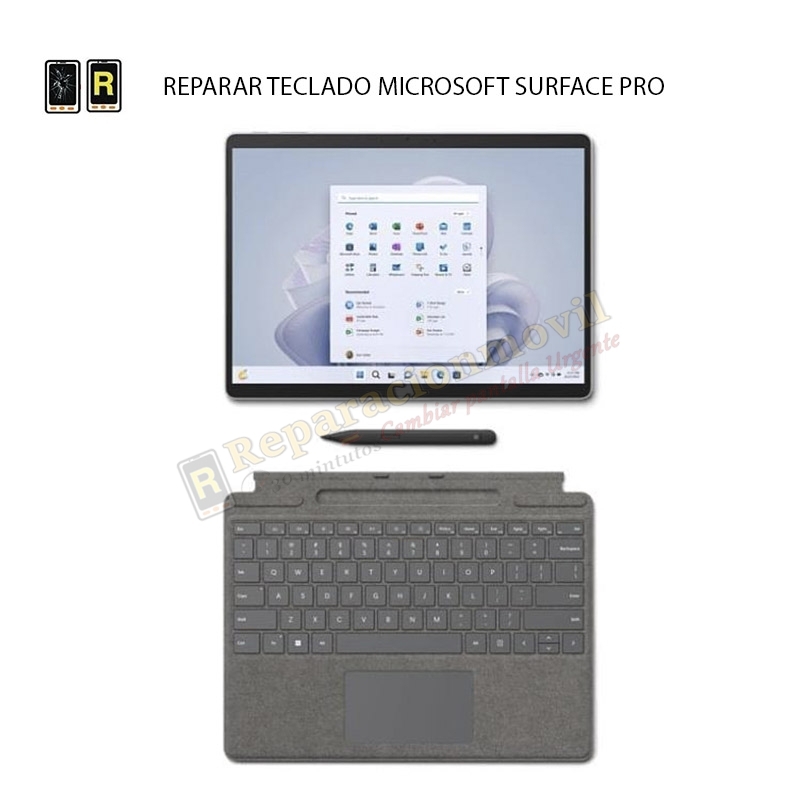 Reparar Teclado Microsoft Surface Pro 7 Plus