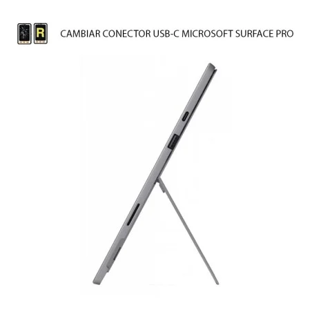 Cambiar Entrada USB C Microsoft Surface Pro 6