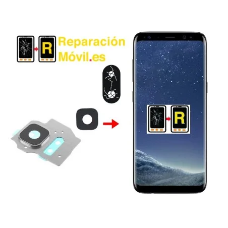 Cambiar Cristal Cámara Samsung S8