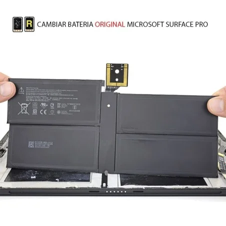 Cambiar Batería Original Microsoft Surface Pro 3