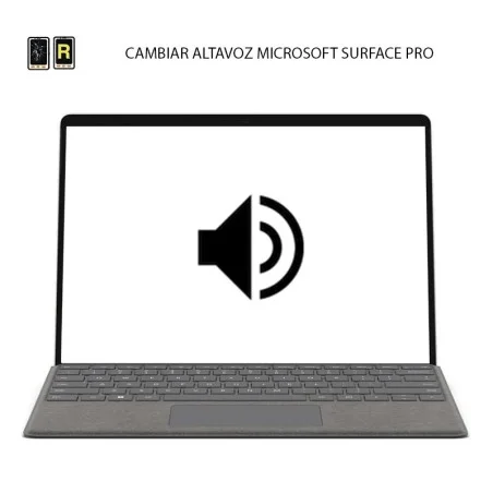Cambiar Altavoz Microsoft Surface Pro 3