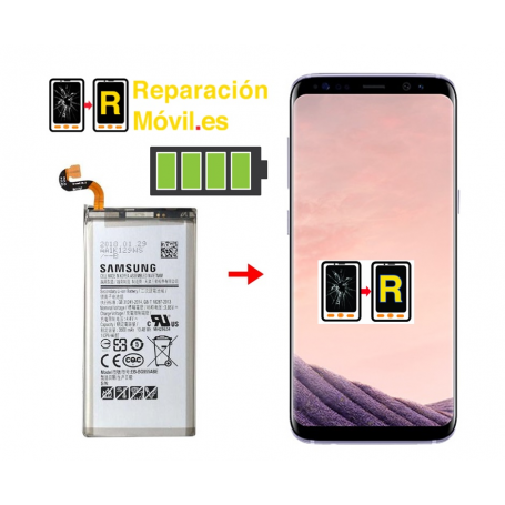 Cambiar Batería Samsung S8 Plus Original
