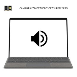 Cambiar Altavoz Microsoft Surface Pro 2