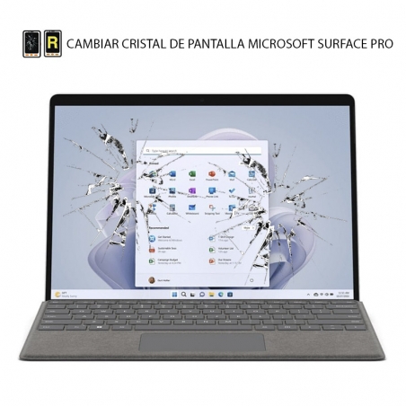 Cambiar Cristal de Pantalla Microsoft Surface Pro 1